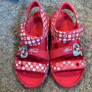 Minnie Mouse Croc Sandals